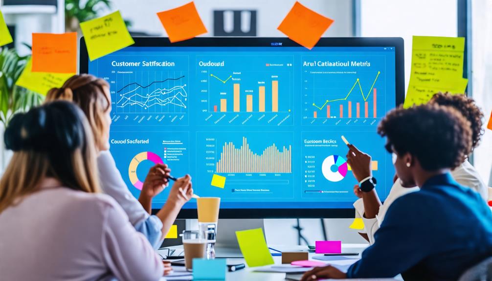 assessing client contentment levels