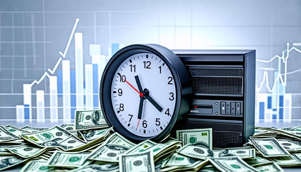 financial impact of downtime