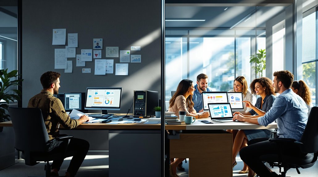 collaborative capabilities analysis comparison