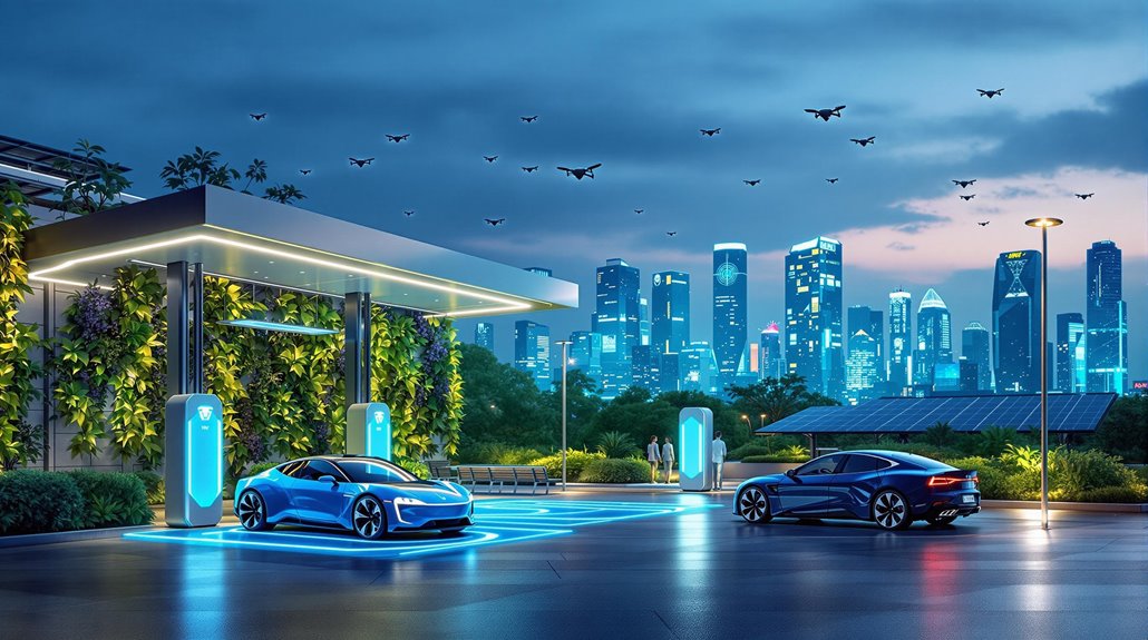 ev charging station advancements