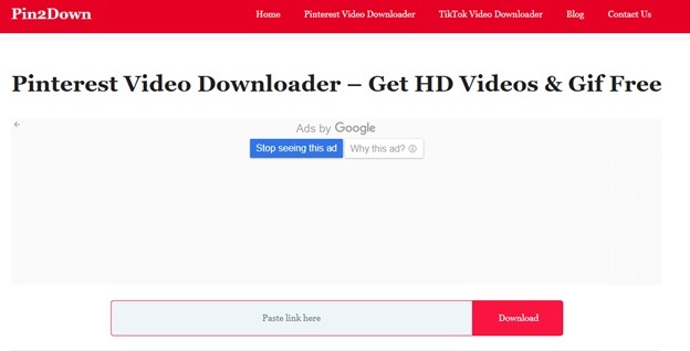 What is a Pinterest video downloader